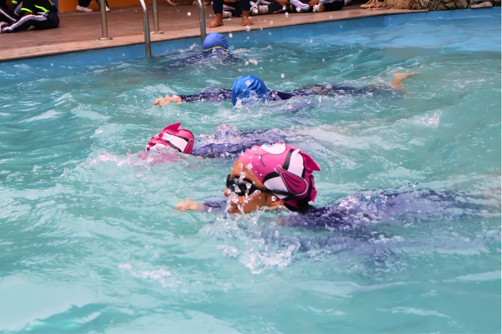 Clase de natación