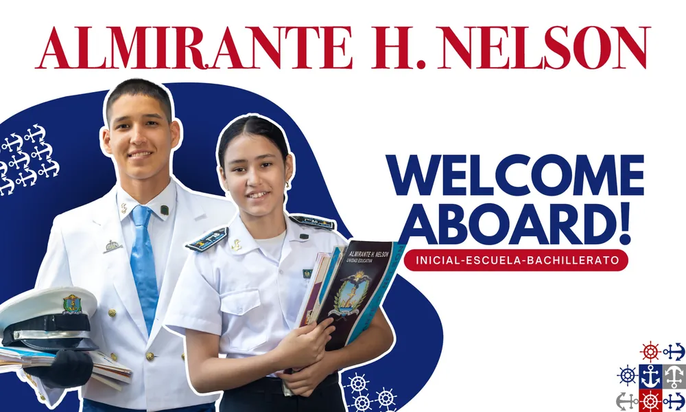 Estudiantes de la Unidad Educativa Almirante H. Nelson